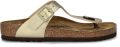 Birkenstock Women's Gizeh BF 9 Sandalen Regular beige - Goud