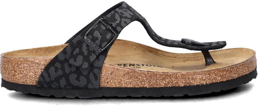 Birkenstock Women's Gizeh Synthetic Sandalen Regular bruin zwart - Foto 2