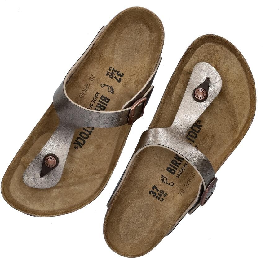 Birkenstock Gizeh BS dames sandaal Taupe - Foto 2