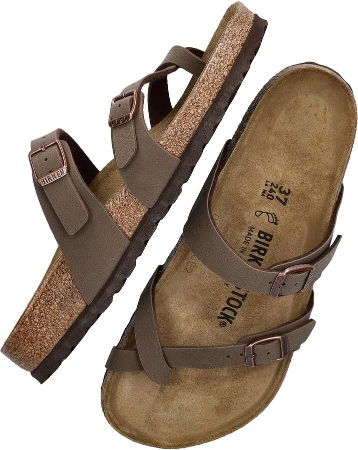 Birkenstock Mayari Slippers Mocha Regular fit | Bruin | Imitatieleer - Foto 8