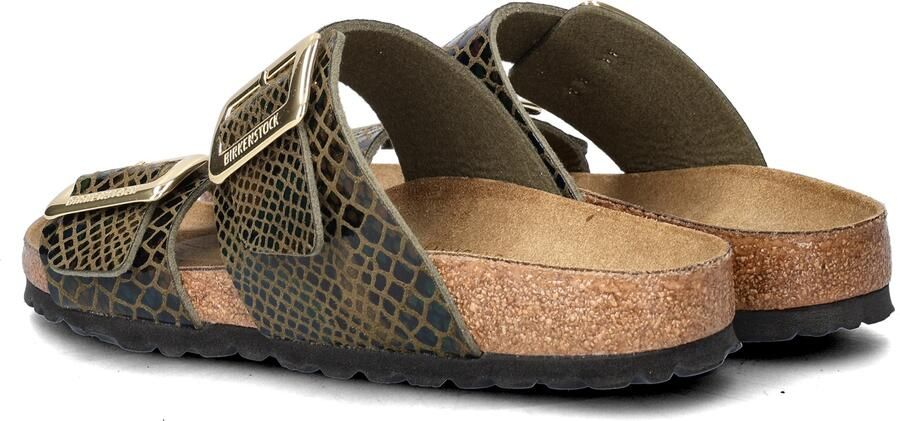 BIRKENSTOCK Slippers Dames Sydney Cushion Maat: 37 Materiaal: Leatherlook Kleur: Groen - Foto 7