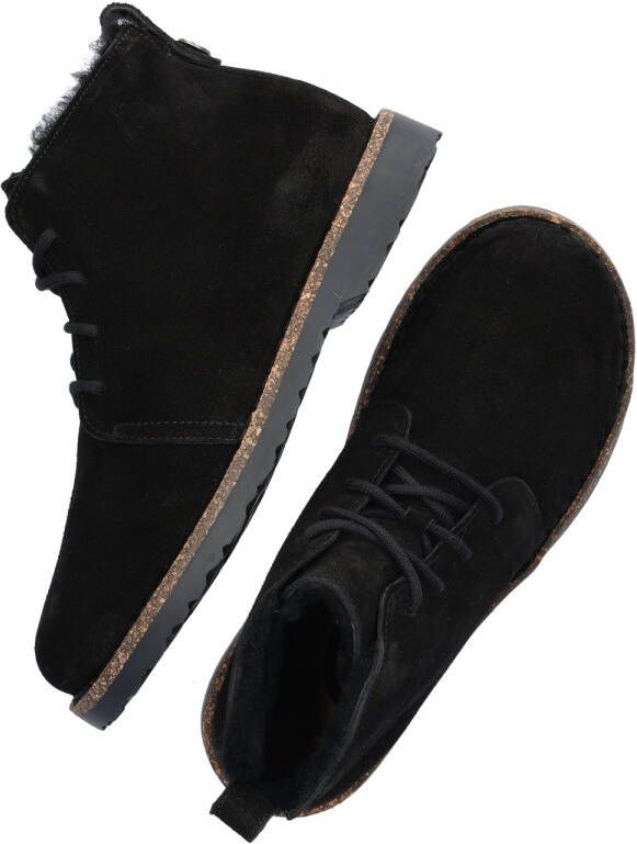 Birkenstock UPPSALA CHUKKA SHEARLING SUEDE Hoge sneakersHoge sneakersVeterbootsDames veterschoenenDames sneakersVrije tijd half-hoogHalf-hoge schoenenHeren veterschoenHeren sneakers Zwart - Foto 6