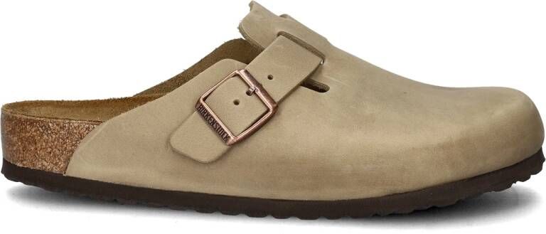 Birkenstock Boston BS Unisex slof bruin - Foto 5