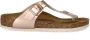 Birkenstock Gizeh Kids Slippers Electric Metallic Copper Regular fit | Goud | Imitatieleer - Thumbnail 7