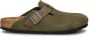 Birkenstock BOSTON SYNTHETICS Heren slippers Groen - Thumbnail 2