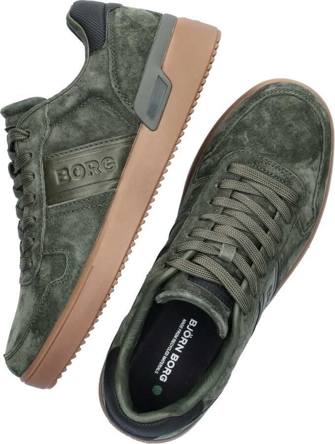 Björn Borg Spin T2900 Sneakers Laag Kaki Groen - Foto 4