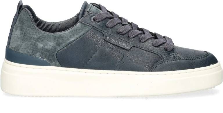 Björn Borg T1930 Tennis Mid heren sneaker Donkerblauw - Foto 4