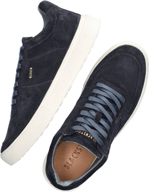 BLACKSTONE Lage Sneakers Heren Cg181 Maat: 46 Materiaal: Suède Kleur: Blauw - Foto 8