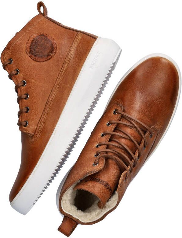 Blackstone ASPEN YG26 Cuoio Sneaker (high) Heren Cognac - Foto 3