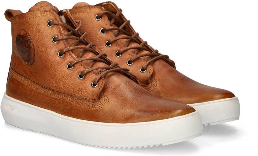 Blackstone ASPEN YG26 Cuoio Sneaker (high) Heren Cognac - Foto 4