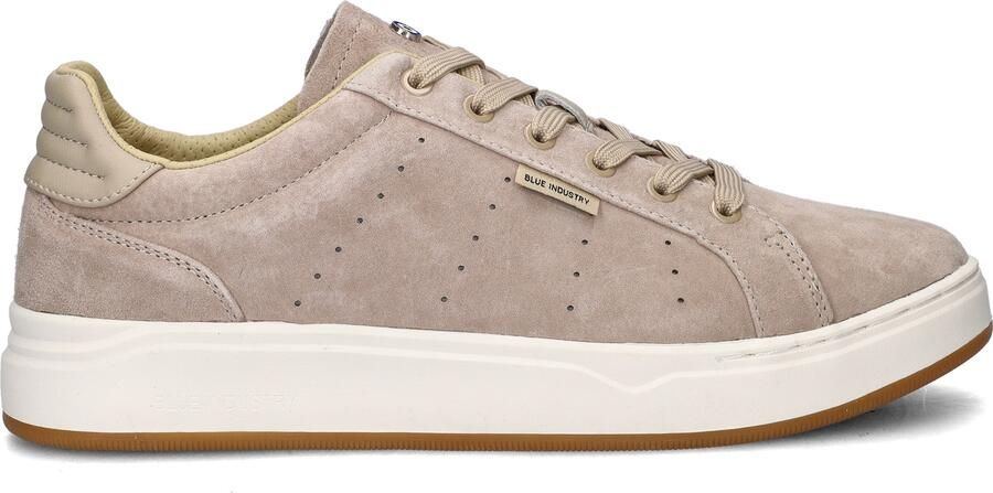 Blue Industry Ease Court suède sneakers zand - Foto 4