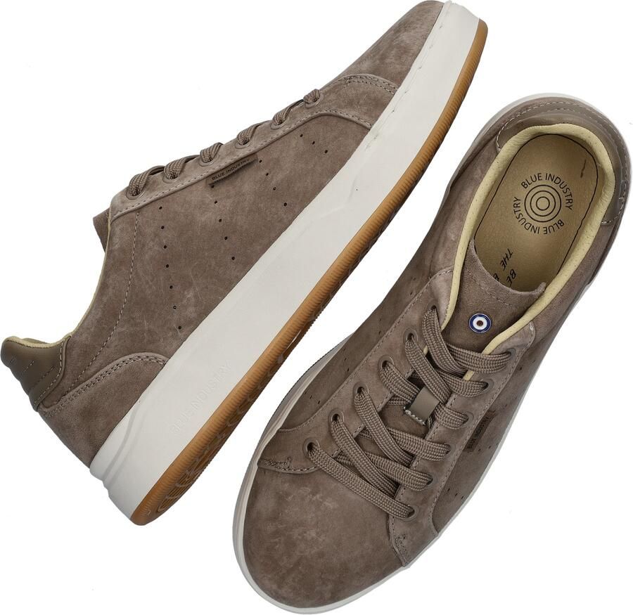 Blue Industry taupe nubuck heren sneakers Ease Court - Foto 6