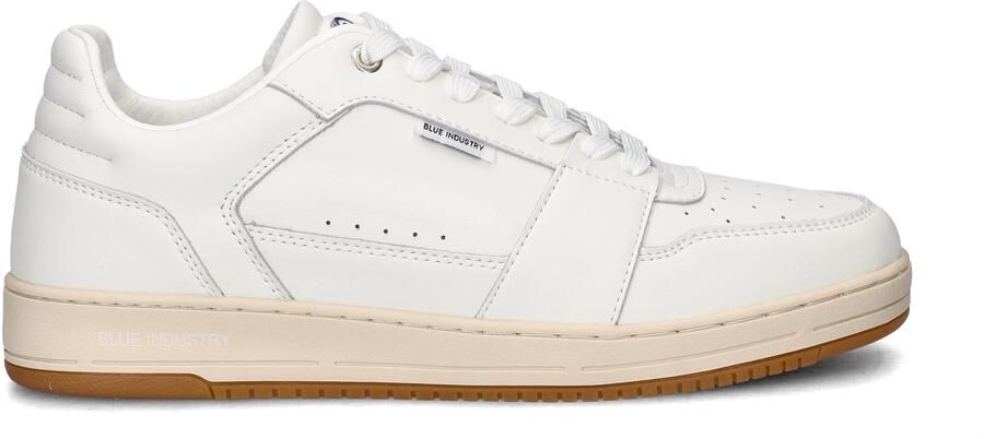 Blue Industry Sunday Cup leren sneakers wit - Foto 5