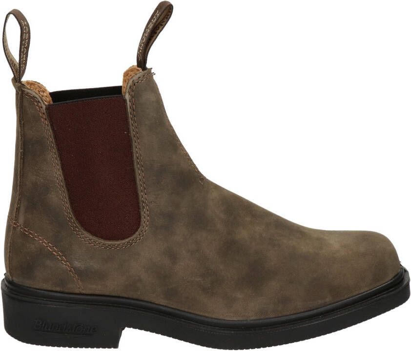 BLUNDSTONE 1306 nubuck chelsea boots bruin - Foto 3