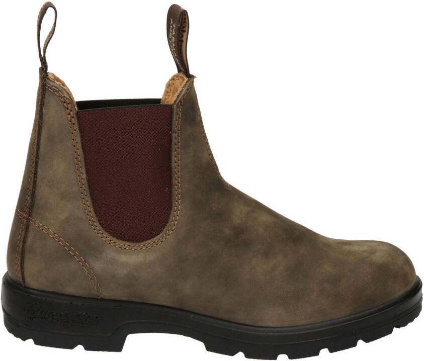 BLUNDSTONE 585 nubuck chelsea boots bruin