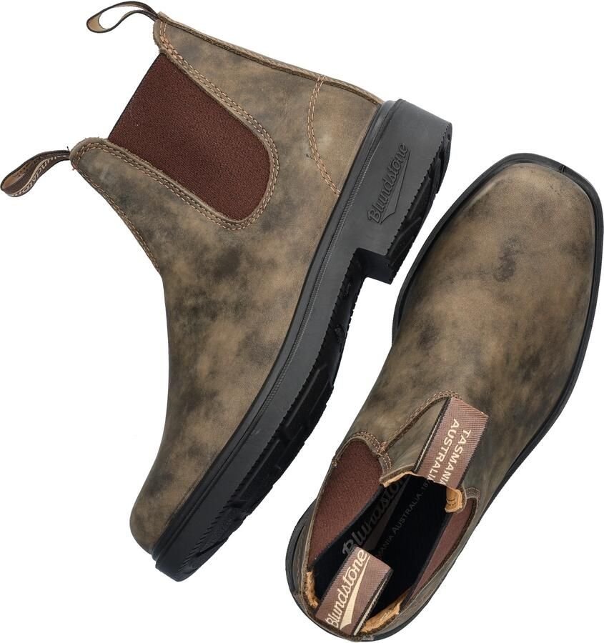 BLUNDSTONE Chelsea Boots Dress Boot Maat: 41 Materiaal: Nubuck Kleur: Taupe - Foto 9