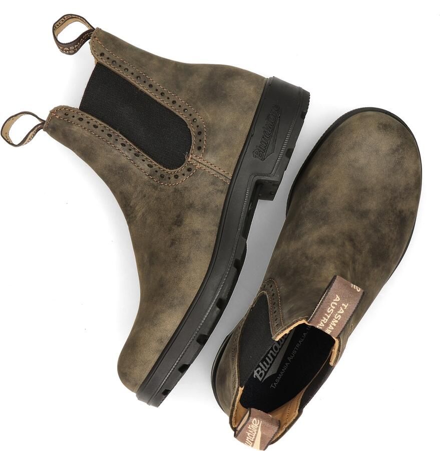 BLUNDSTONE Chelsea Boots Dames Women's High Top 41 5 Vegan Bruin - Foto 4