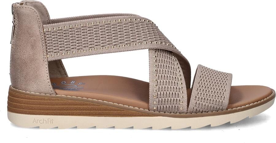 Bobs Arch Fit Oasis dames sandaal Taupe - Foto 2