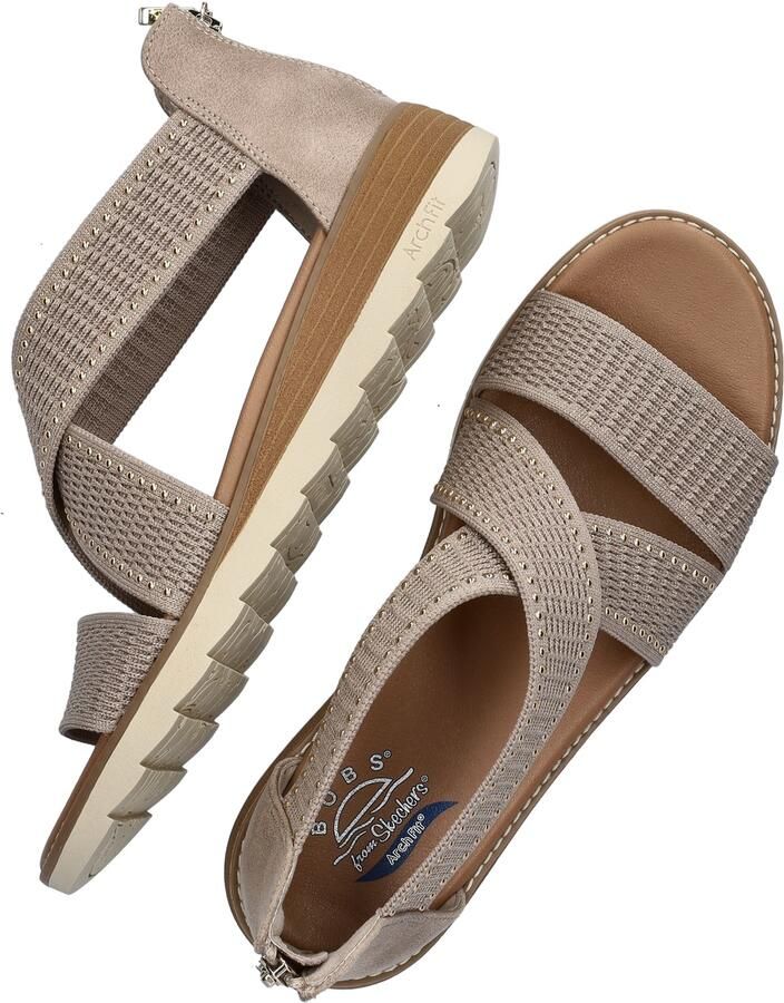 Bobs Arch Fit Oasis dames sandaal Taupe - Foto 3