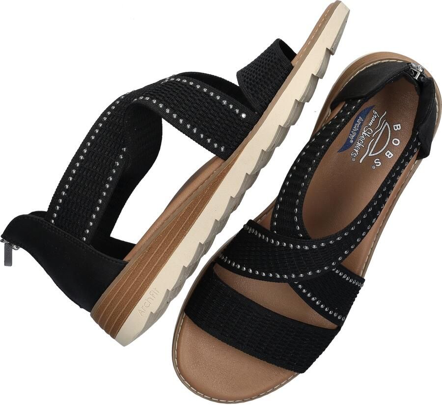 Bobs Arch Fit Oasis dames sandaal Zwart - Foto 3