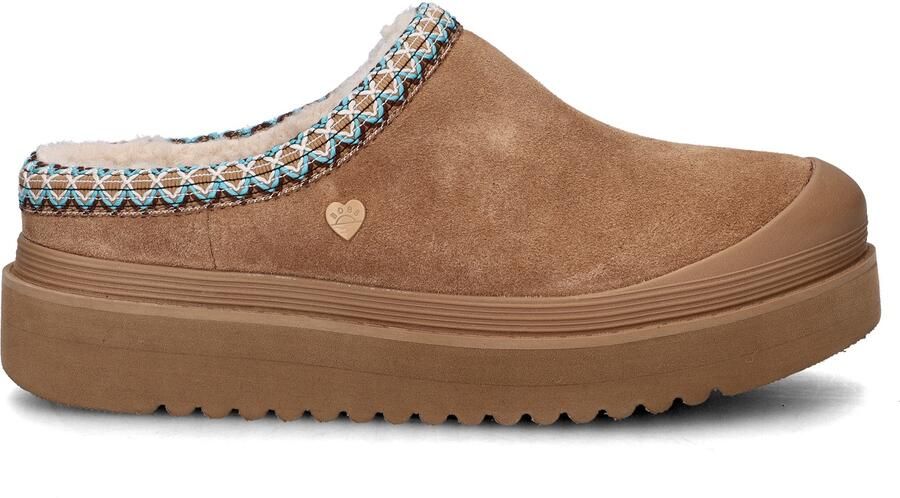Bobs Skechers Dakota dames pantoffel Cognac - Foto 3