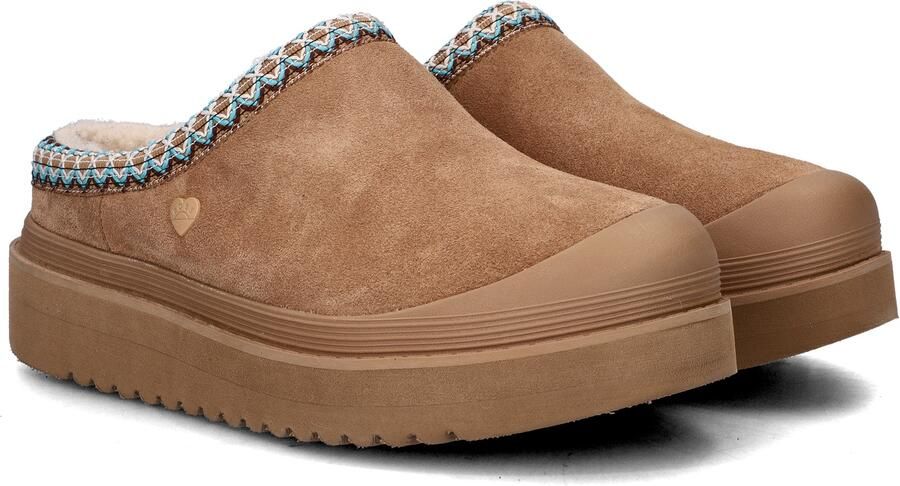 Bobs Skechers Dakota dames pantoffel Cognac - Foto 5