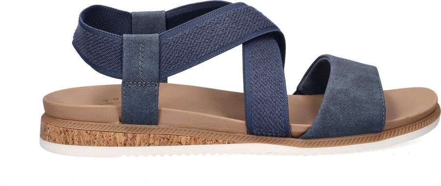 Bobs Desert Kiss Low dames sandaal Blauw - Foto 2