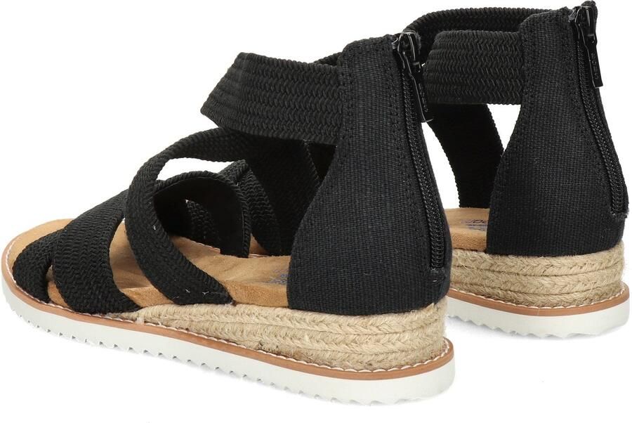 Skechers Sandalen DESERT KISS- zomerschoen sandaal keilhak met hielrits - Foto 6