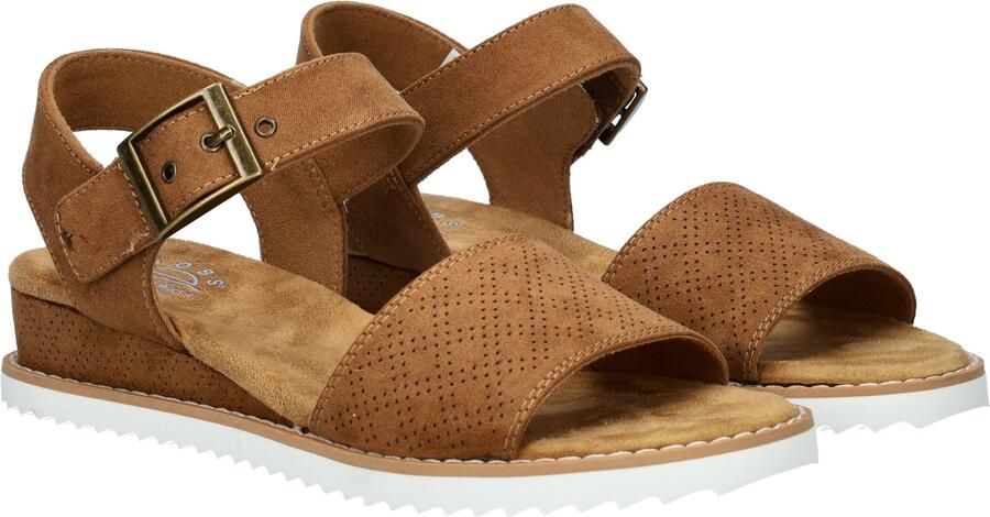 Skechers Sleehaksandaaltjes Desert Kiss Sandaal wedge zomerschoen in vegan uitvoering - Foto 3