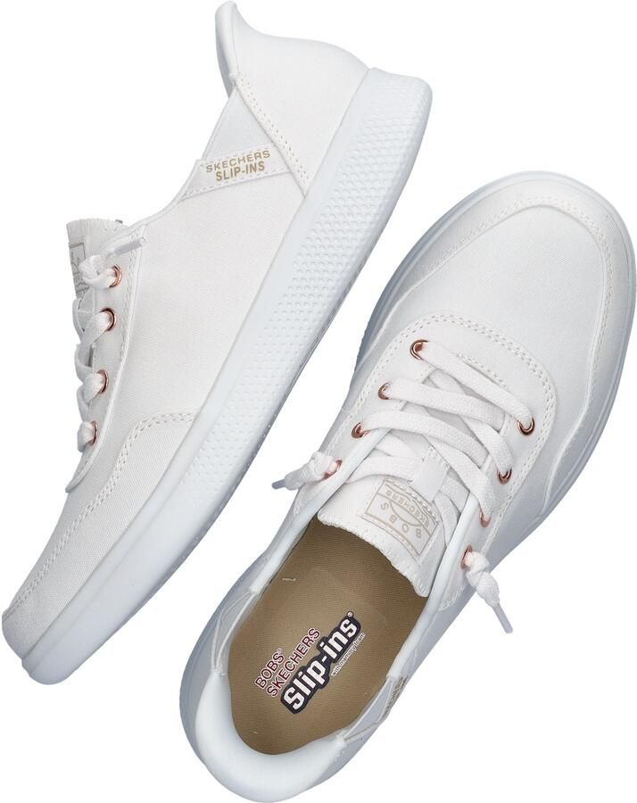 Skechers Slip-ins: BOBS Skip Cute B Cute Sweet Damestrainers 114815 WHT - Foto 4