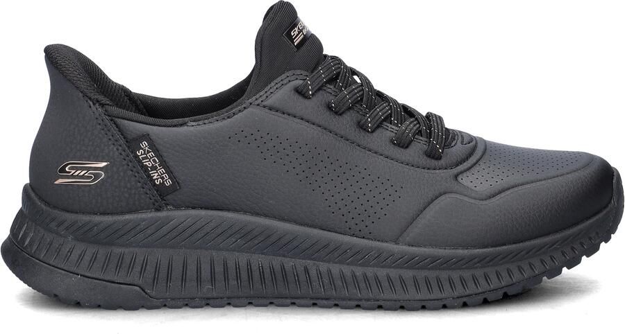 Skechers Slip-on sneakers BOBS SQUAD 4 Slipper vrijetijdsschoen met Slip-ins om in te stappen - Foto 8