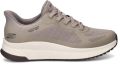 Skechers Slip-ins: BOBS Squad 4 heren sneakers taupe Beige Extra comfort Memory Foam - Bruin