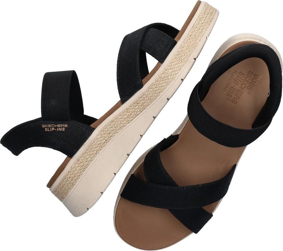 Bobs Hands Free Slip-Ins Sun-Ray dames sandaal Zwart - Foto 2