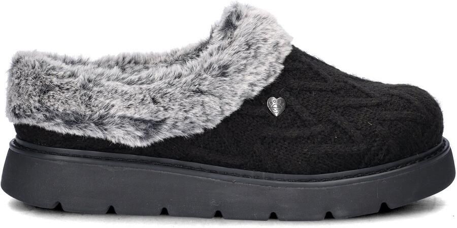 Bobs Keepsake dames pantoffel Zwart