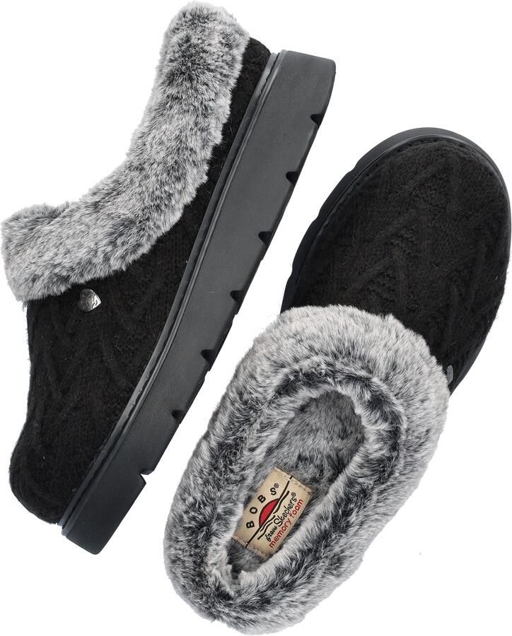 Bobs Keepsake dames pantoffel Zwart