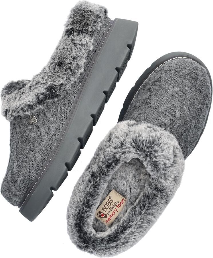 Bobs Keepsake dames pantoffel Grijs - Foto 2