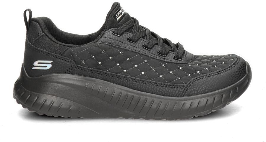 Bobs Skechers Sport Squad Chaos Cozy Fit Crystal Rain dames sneaker Zwart - Foto 2