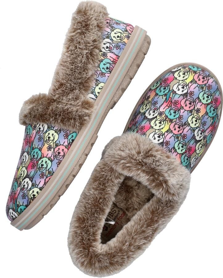 Skechers Too Cozy dames pantoffel Multi - Foto 4