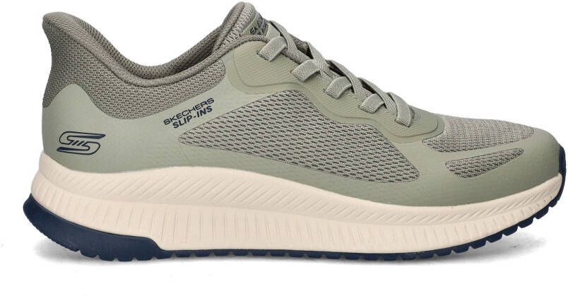 Skechers Slip-on sneakers BOBS SQUAD 4 Trainingsschoen sneaker veterschoen voor gemakkelijk in stappen