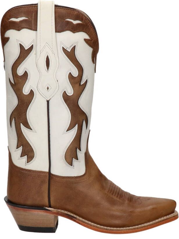 Bootstock leren cowboylaarzen bruin