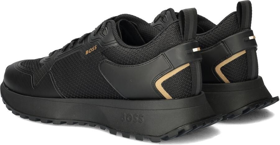 BOSS Lage Sneakers Heren Jonah Runn Maat: 41 Materiaal: Leer Kleur: Zwart - Foto 6