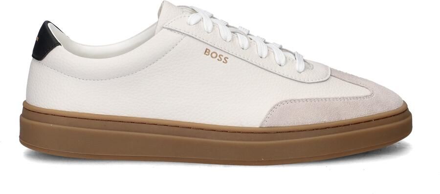 BOSS Kieran Tennis heren sneaker Wit - Foto 3