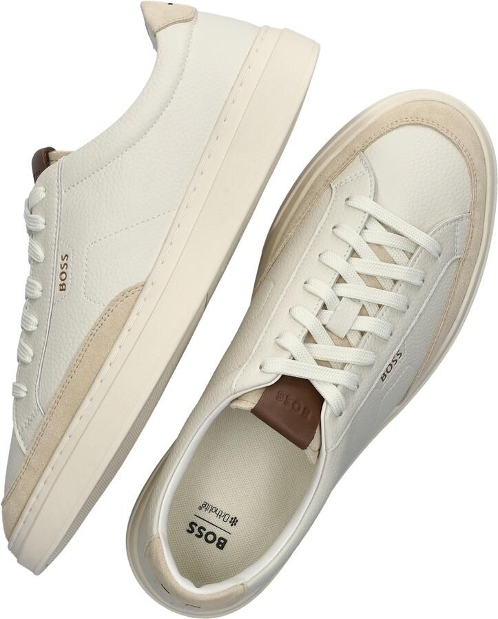 Boss Sneakers van echt leer model 'Kieran_Tenn' - Foto 2
