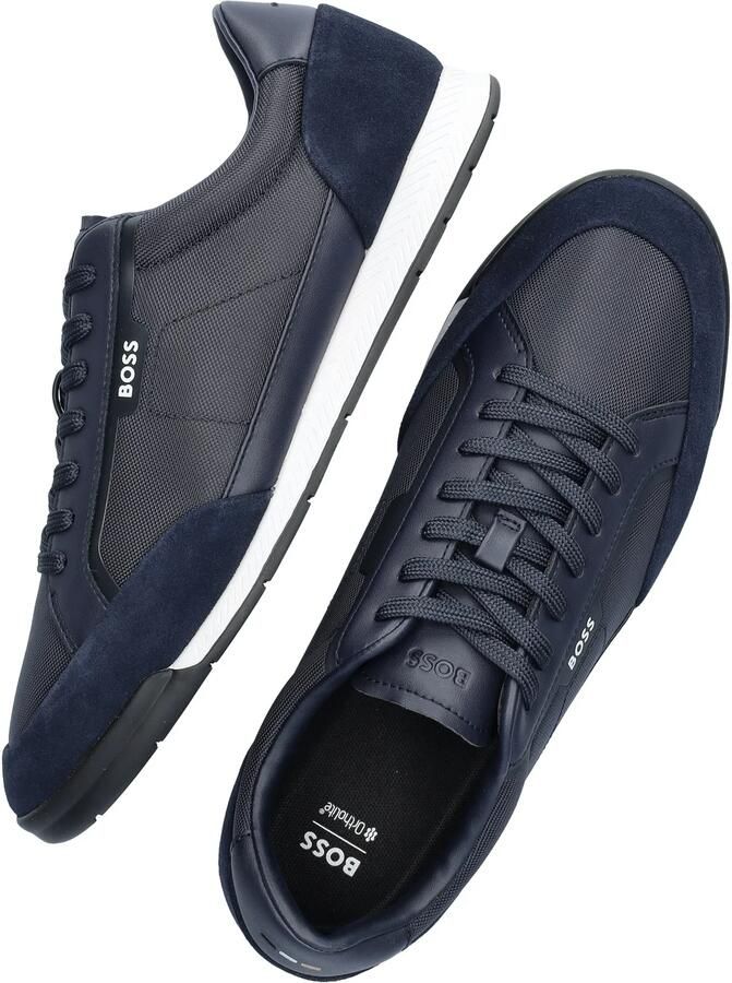 Boss sneakers met labelopschrift - Foto 2