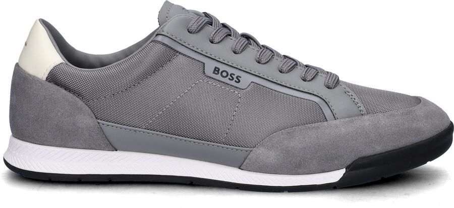 Boss sneakers met labelopschrift