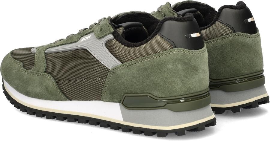 BOSS Lage Sneakers Heren Parkour-l_runn Maat: 41 Materiaal: Suède Kleur: Groen - Foto 5