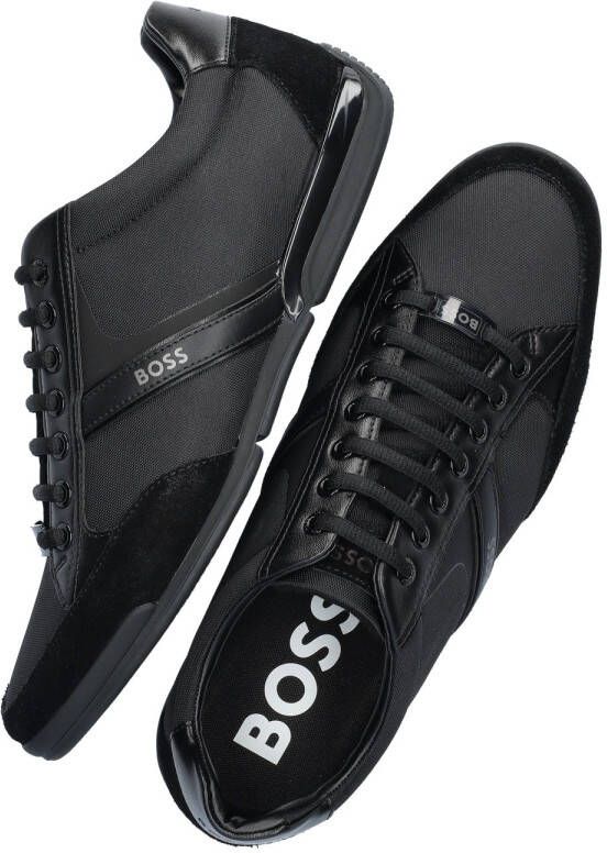 BOSS Lage Sneakers Heren Saturn Lowp Maat: 44 Materiaal: Textiel Kleur: Zwart - Foto 7