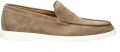 BOSS InstapSchoen Bruin Mannen Lente Zomer Collectie Suède - Beige