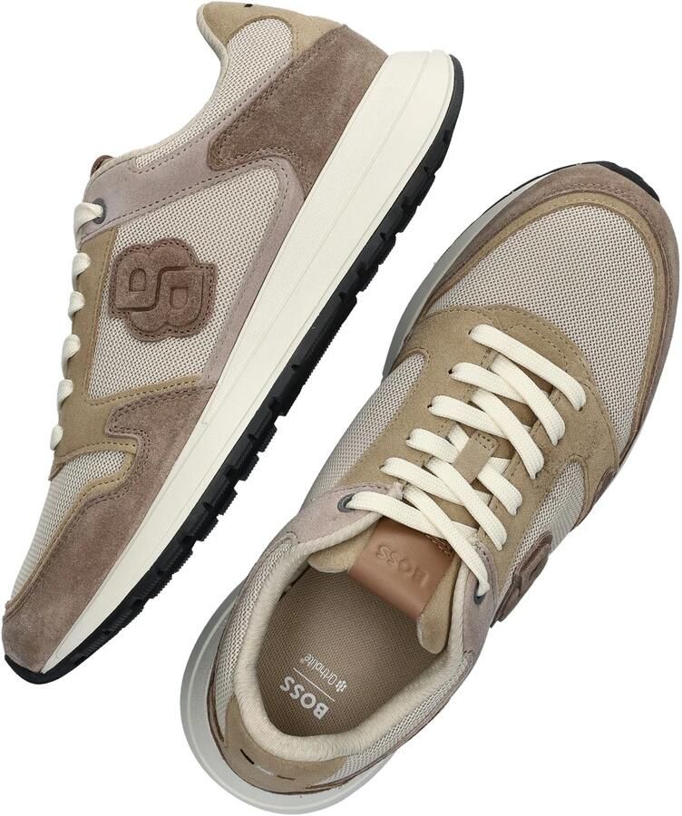 Boss Lage sneakers in wildleerlook model 'VINSTON_RUNN_SDMEBB' - Foto 3