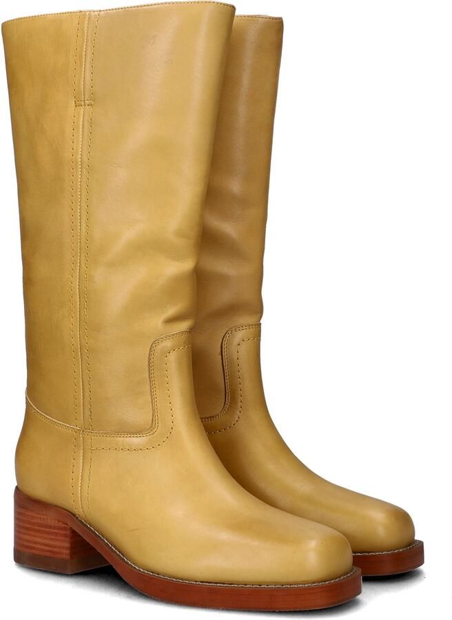 Bronx dames hoge laars Oker geel - Foto 4